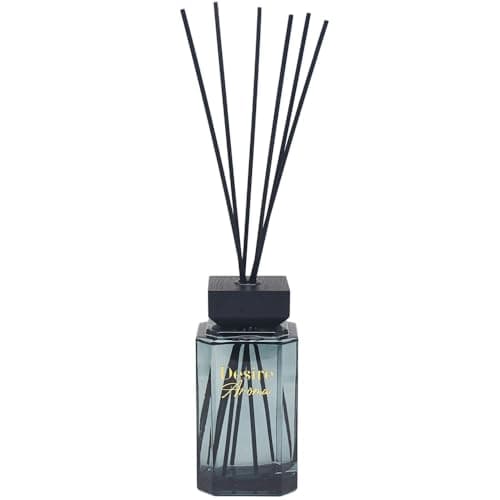 Image of Lesser & Pavey Desire Aroma Oud & Sandalwood 1000ml Reed Diffuser For Home Fragrance | Air Freshener Aromatherapy Diffuser For Stress Relief | Diffusers For Home Gift For Women & Men