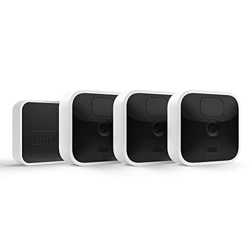 Image of Blink Indoor | Wireless, HD security camera with two-year battery life, motion detection, two-way audio, Alexa enabled, Blink Subscription Plan Free Trial | 3-Camera System