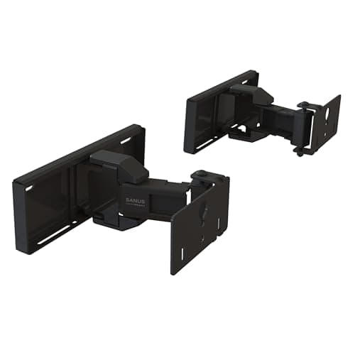 Image of Sanus Universal Extendable Soundbar Wall Mount - Compatible with Most Soundbars, Under TV Speaker Mounts for an Easy & Secure Installation of Your Soundbar