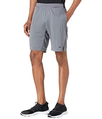Image of Reebok Workout Ready Knit Short, Cold Grey, X-Small