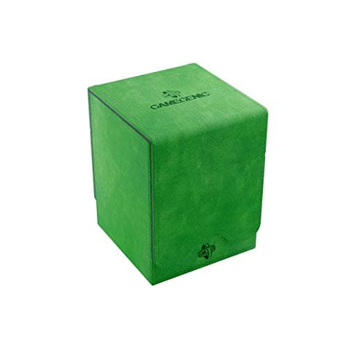 Image of Gamegenic Squire 100-Card Convertible Deck Box, Green