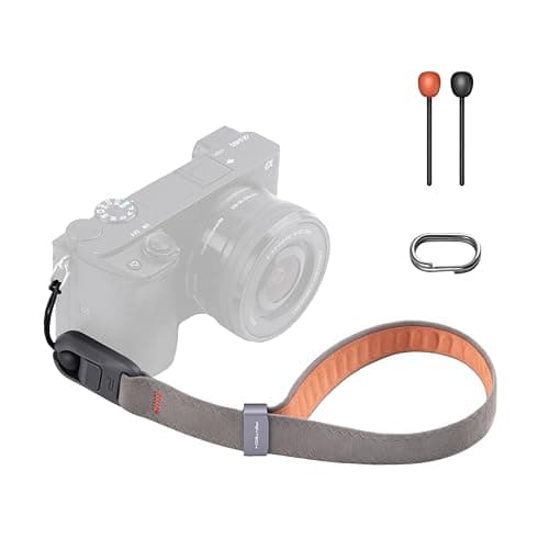 Image of PGYTECH Camera Wrist Strap Air, Adjustable Quick Release Camera Hand Strap Compatible for DSLR or Mirrorless Camera, Oak Grey