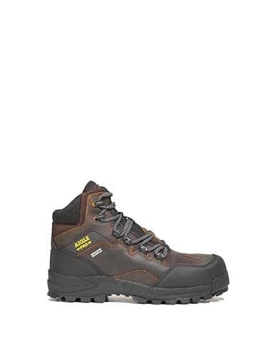Image of Aigle Men's Nassio Evo L S3, Safety Shoe, Dark Brown, 8 UK