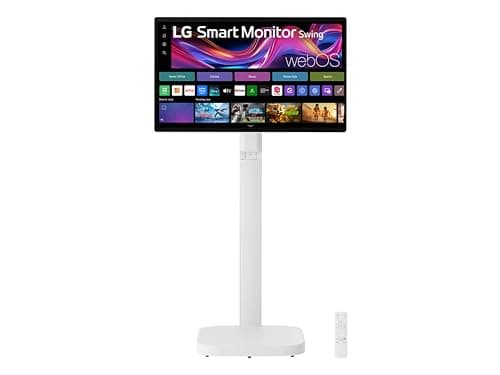 Image of LG Smart Monitor Swing 32U889SA-W 32 inch - IPS panel FHD resolution (3840 x 2160), 5 ms GTG 60 Hz, HDR 10, DCI-P3 95% (CIE1976), tiltable, height adjustable