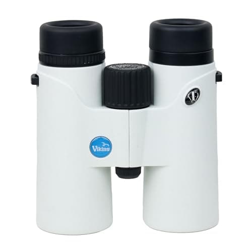 Image of Viking Badger 10x42 Waterproof Binoculars - White