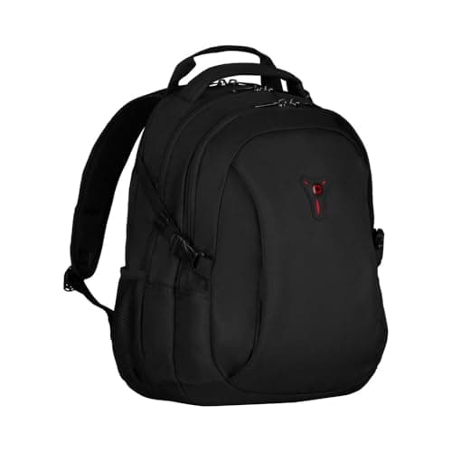 Image of Wenger Sidebar 601468, 16 Inch Laptop Backpack with Tablet Pocket, 21 Litres, Padded Laptop Compartment, Ideal for Business, School, Travel, Black 26 x 37 x 45 cm