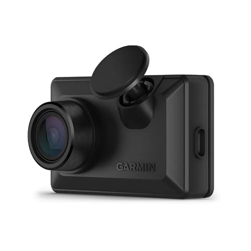 Image of Garmin Dash Cam X110, 1080p HD Video, 140-degree Field of View, Voice Controlled, Pocket Size Dash Cam, Automatic Recording, Incident Detection with GPS,Built in Clarity Polariser, Parking Guard