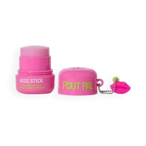 Image of Revolution Skincare Pout Pal Kiss Stick, Hydrating Lip Balm with Shea Butter, Squalane & Vitamin E, Vegan & Cruelty Free, Berry, 9g