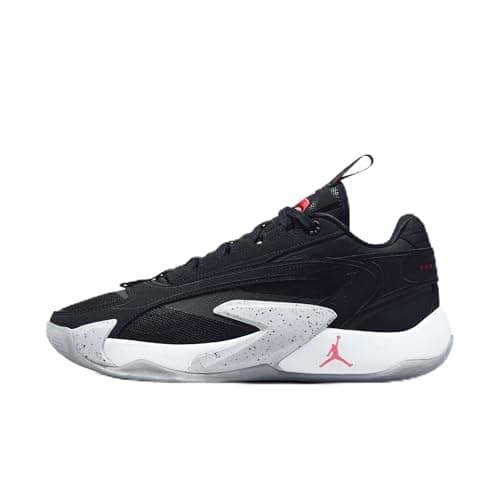 Image of Nike Unisex Jordan Luka 2 Basketball Shoes, Black/Bright Crimson, 7