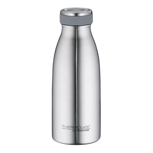 Image of ThermoCafé Drinking Bottle, Insulated Water Bottle, Insulated Bottle, Thermos Flask. 0.35 l Mat Steel