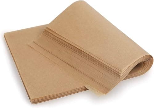 Image of 50 Pieces 20x30cm/8x12inch Parchment Paper for Baking Paper Sheets Non-Stick Greaseproof Oven Safe, Greaseproof Paper, Unbleached, 100% Wood Pulp