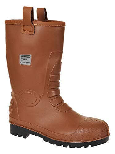 Image of Portwest Neptune Rigger Boot S5 CI, Size: 36, Colour: Tan, FW75TAR36