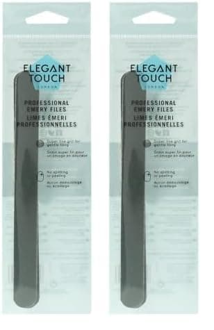 Image of Elegant Touch Professional Emery Boards Nail Care Tools, Medium (Pack of 2)
