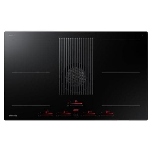 Image of Samsung Infinite Range CombiHob NZ84T9747VK Venting Induction Hob - Black - For Recirculating Ventilation