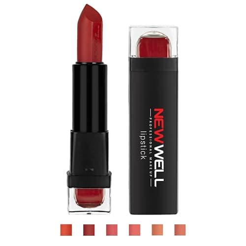 Image of NEW WELL Matte Lipstick - Intense Colours - 24 Hours Long-Lasting Matte Effect - Elegant Lips - Various Colour Shades (06)