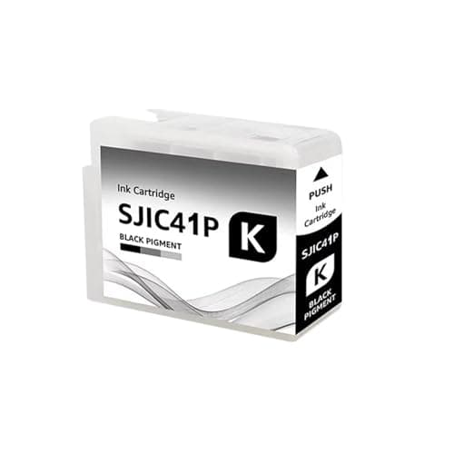Image of 80ML EU NA Version SJIC42P SJIC41P Ink Cartridge Compatible For EPSON Color Works CW-C4000e C4000 4000U Inkjet Lable Printer(NA. SJIC41P-BK)