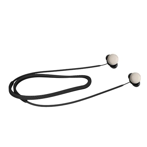 Image of kwmobile Strap Compatible with Google Pixel Buds Pro 2 - Silicone Cord Holder for Wireless Earphones - Black