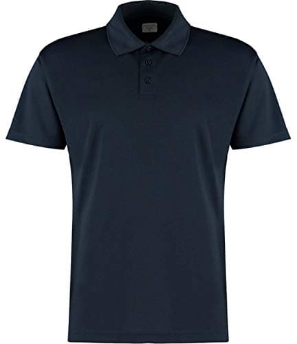 Image of Kustom Kit Cooltex® Plus Micro Mesh Polo Shirt Navy XL