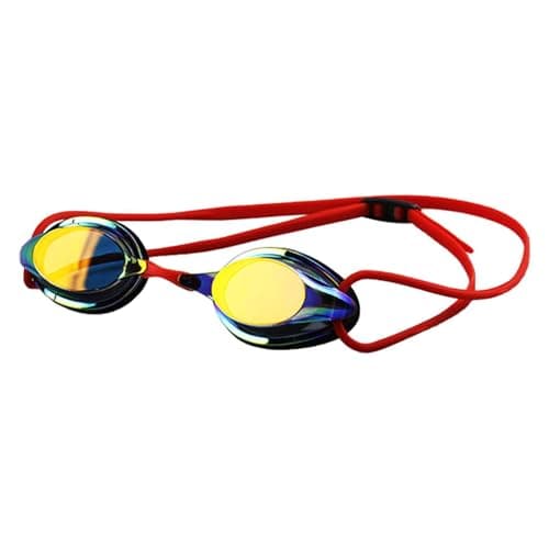 Image of Swimming Goggles, Competition Swim Goggles, Professional Adult Swimming for Women Men with Anti-fogging Lens and Adjustable Straps