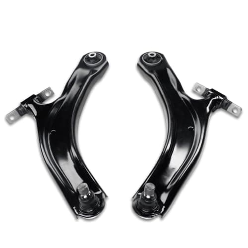 Image of SUSMONSTER Front Lower Control Arms with Ball Joints Auto Parts Pair Wishbone Suspension Kit Compatible with Nissan Qashqai/Qashqai+2 J10 SUV 2007 2008 2009 2010 2011 2012 2013 2014