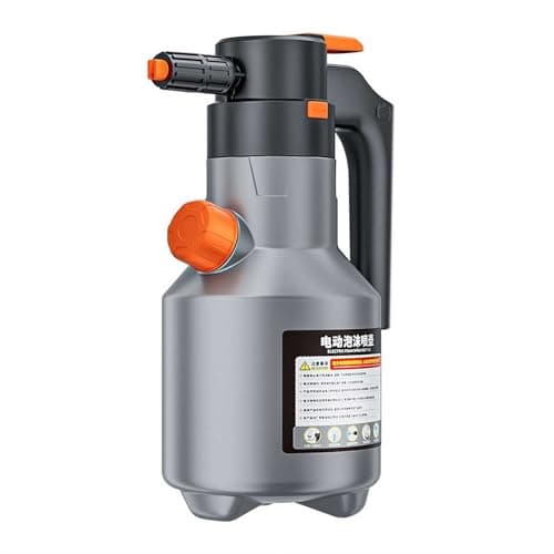 Image of 2L Electric Snow Foam Pump Sprayer, 8BAR Foam Sprayer Cordless Handheld Pressurized Sprayer Car Wash Sprayer for Home, Garden, Car Beauty and Cleaning