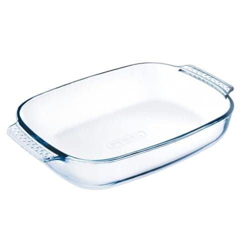 Image of Pyrex Rectangular Roaster With Easy Grip- 35 X 23cm