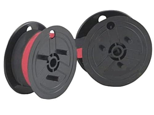 Image of Ink Ribbon – Black/Red Compatible with Casio FR 620 TEC as Double Spool – Original Ink Ribbon Factory