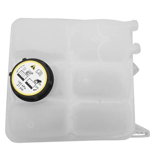 Image of MospdyGear 8V618K218AE Radiator Coolant Expansion Header Tank with Cap, Replacement for Ford C-Max Mk2 2010-2019 Focus Mk3 2010-2022, Replaces 1717053 CV6Z8A080A