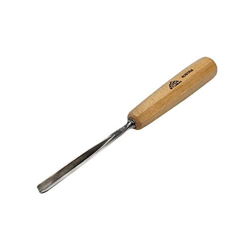 Image of Stubai 554108 Type 41 Long/Polished Woodcarving Chisel, Grey/Beige, 8 mm