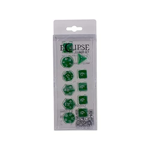 Image of Ultra Pro - Eclipse 11 Dice Set - Forest Green