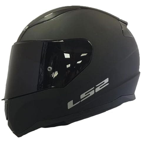 Image of LS2 FF353 Rapid II Ece22.06 Motorcycle Helmet Matt Black with Dark Visor (M)