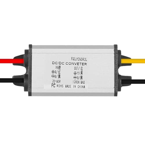 Image of DEWIN DC Power Converter, 36V 48V 60V to 12V 3A DC-DC Step-down Converter Buck Power Supply Module Voltage Regulator