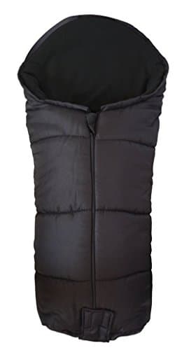 Image of Deluxe Footmuff/Cosy Toes Compatible with Babystyle Oyster Jule Pushchair Black