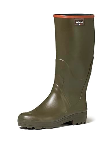 Image of Aigle Chambord Pro 2, Men’s Work Wellingtons, Green (Kaki 001), 11.5 UK (46 EU)