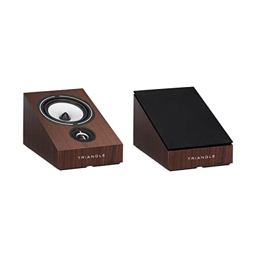 Image of Triangle - BOREA BRA1-3D Home Cinema Speakers - Atmos/DTS: X/AURO 3D compatible - Atmos & Surround versatility - Output 89 dB/W/m - 206 x 180 x 300 mm - Walnut (Pair)