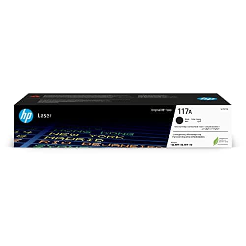 Image of HP W2070A 117A Original Laser Toner Cartridge, Black, Single Pack, Standard