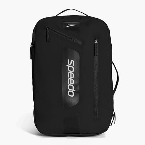 Image of Speedo Adult Unisex 25L Flex Bag Backpacks, Black, One Size