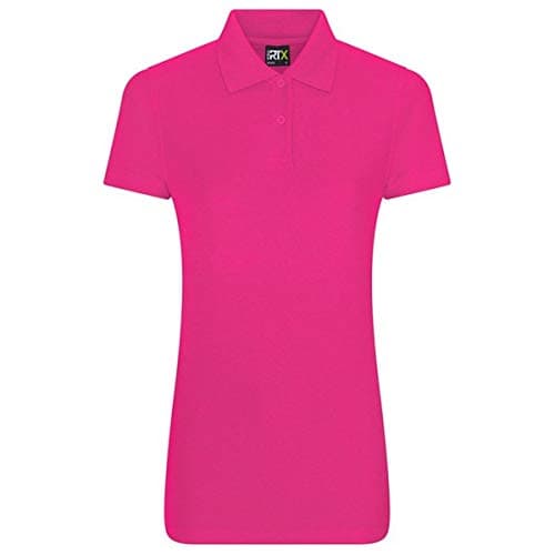 Image of PRO RTX Womens/Ladies Polo Shirt (M) (Fuchsia)