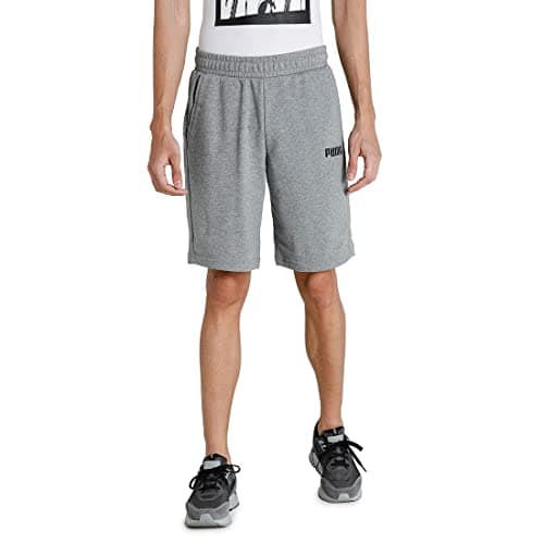 Image of PUMA Mens Essentials Sweat Shorts - Medium Gray Heather - L