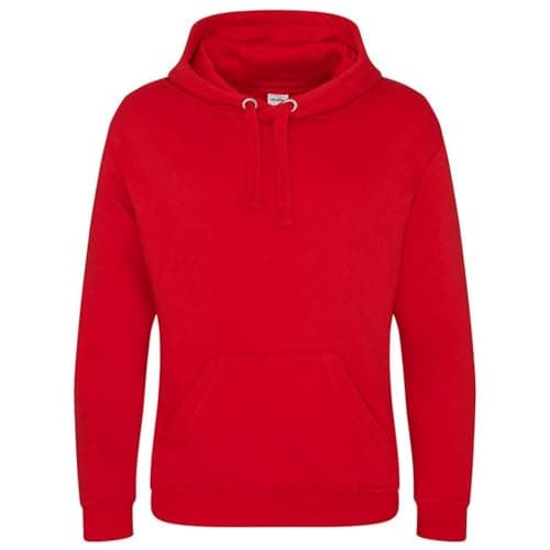 Image of AWDis Just Hoods JH101 Heavyweight Hoodie - Fire Red - XS