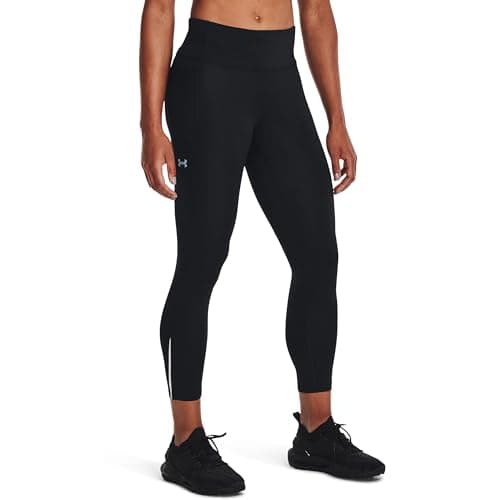 Image of Under Armour Womens Fly Fast Ankle Tights Black/Reflect S