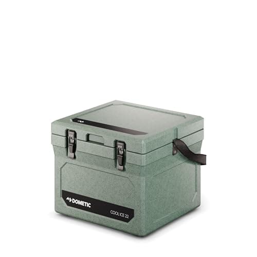 Image of Dometic Cool-Ice WCI 22 - Passive Cool Box 22 L - Thermal Box - Keeps Ice Cubes Frozen for Days - Cool Box for Car, Truck, Boat, Motorhome - Moss