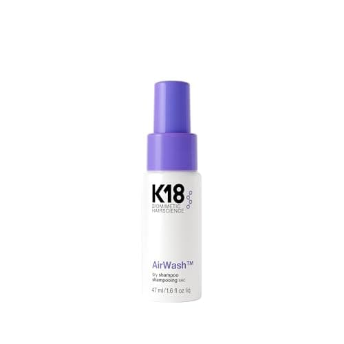 Image of K18 AirWash Dry Shampoo, Non-Aerosol, Balances Scalp & Controls Excess Oil Production, 47ml