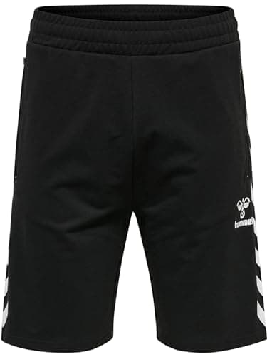 Image of hummel Mens Ray 2.0 Fleece Shorts Black 2001 S