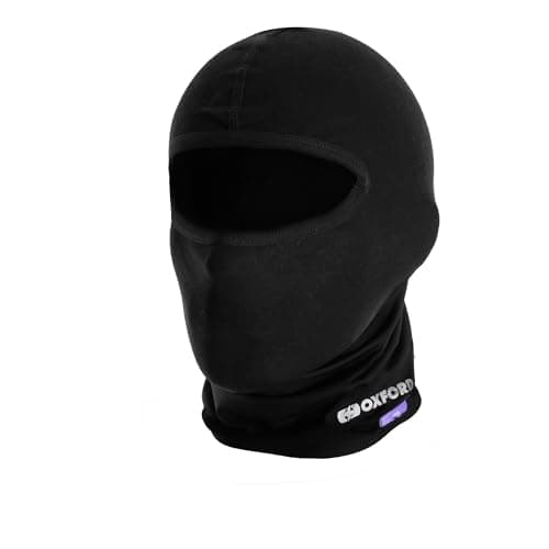 Image of Oxford CA025 Deluxe Balaclava Silk Black One-Size
