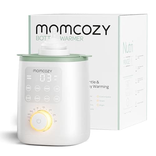 Image of Momcozy Baby Bottle Warmer for Breast Milk Formula Food, Fullest Nutrients Preserved, Fast Heat, Night Light for Nighttime Breastfeeding, One-Touch Easy Use, Newborn Essentials Supplies Gift for Mom
