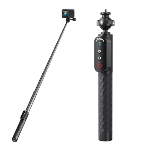 Image of Aovee Remote Control Selfie Stick for Insta360,for Gopro,for DJI Camera(1/4 Ball)