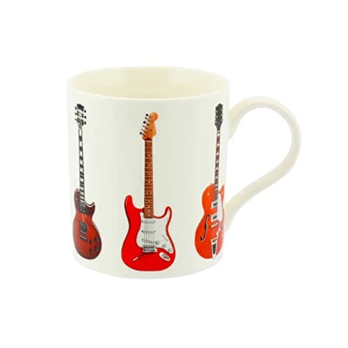 Image of Rockers Guitar Mug Cup by Leonardo Fine China Gift Boxed Rock