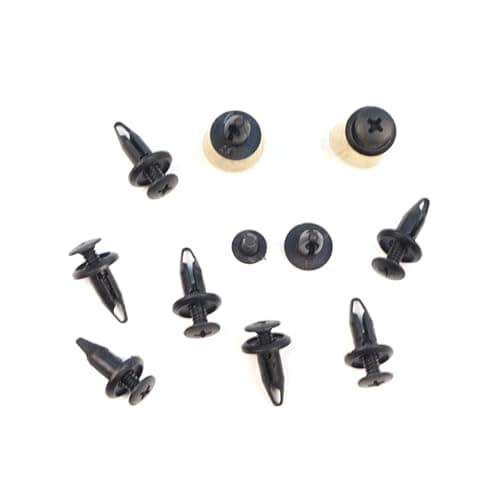 Image of ECF5078 10 Pieces Push-Type Retainer Fastener Fixing Clips Compatible With F.or.d Focus Mondeo Transit Ka Connect Custom W703243-S300 1060989