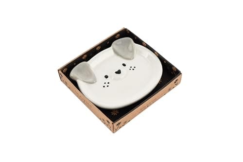 Image of CGB Giftware | Send With Love Dog Ring Dish In Gift Box | Jewellery Organiser | Gift For Her and Home | Trinket Dish | GB08183